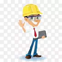 建筑工程剪贴画.施工工程师-空若网 建筑工程剪贴画.施工工程师-空若网