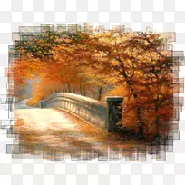 秋季动画-山水画-空若网 秋季动画-山水画-空若网