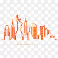 埃菲尔铁塔-法国巴黎橙色艺术品-空若网 埃菲尔铁塔-法国巴黎橙色艺术品-空若网