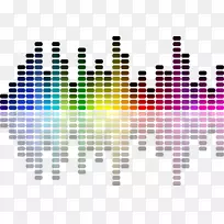 声音响度-现代彩色波-空若网 声音响度-现代彩色波-空若网