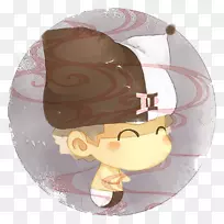 阿凡达双子座卡通-手绘双子座-空若网 阿凡达双子座卡通-手绘双子座-空若网