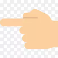 手指电脑图标手势.左手-空若网 手指电脑图标手势.左手-空若网