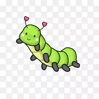 非常饥饿的毛虫蝴蝶夹艺术昆虫-空若网 非常饥饿的毛虫蝴蝶夹艺术昆虫-空若网