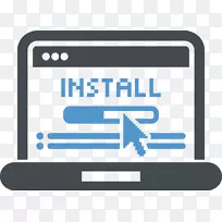 安装计算机图标计算机软件剪贴画安装程序-空若网 安装计算机图标计算机软件剪贴画安装程序-空若网