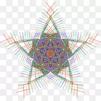 线圆对称三角型星-空若网 线圆对称三角型星-空若网