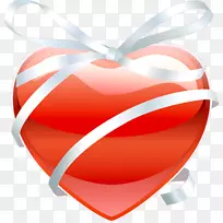 心夹艺术-可爱的丝带-空若网 心夹艺术-可爱的丝带-空若网