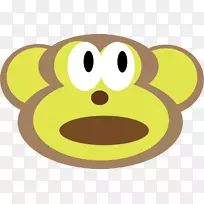 表情笑脸鼻子猴子剪刀-空若网 表情笑脸鼻子猴子剪刀-空若网