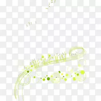 材料图案-绿色音符-空若网 材料图案-绿色音符-空若网