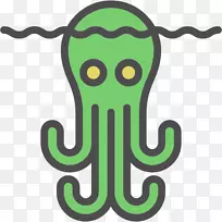 电脑图标海怪剪贴画-女神-空若网 电脑图标海怪剪贴画-女神-空若网