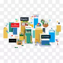 大众媒体数字营销数字媒体服务商业图解-空若网 大众媒体数字营销数字媒体服务商业图解-空若网
