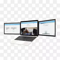 笔记本电脑多显示器png电脑淘宝促销版-空若网 笔记本电脑多显示器png电脑淘宝促销版-空若网