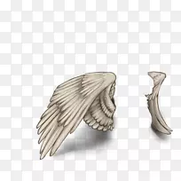 银首饰下巴-白色翅膀-空若网 银首饰下巴-白色翅膀-空若网