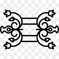 花卉设计-对称-空若网 花卉设计-对称-空若网