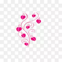 桌面壁纸夹艺术.旋转的花朵-空若网 桌面壁纸夹艺术.旋转的花朵-空若网