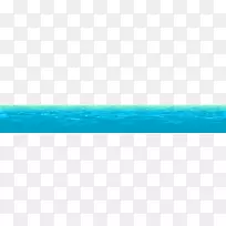 蓝水图形绿松石字体-海PNG-空若网 蓝水图形绿松石字体-海PNG-空若网