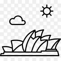 悉尼歌剧院绘画剪贴画-悉尼歌剧院-空若网 悉尼歌剧院绘画剪贴画-悉尼歌剧院-空若网