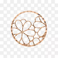 耳环银首饰金币花徽-空若网 耳环银首饰金币花徽-空若网