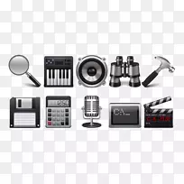 电脑图标社交媒体桌面壁纸电子媒体图标-空若网 电脑图标社交媒体桌面壁纸电子媒体图标-空若网