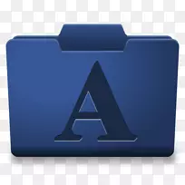 计算机图标目录-蓝色字体-空若网 计算机图标目录-蓝色字体-空若网