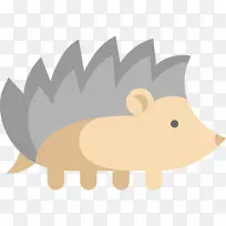 刺猬可伸缩图形动物图标动物刺猬-空若网 刺猬可伸缩图形动物图标动物刺猬-空若网