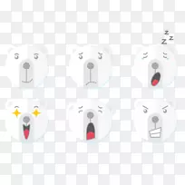 北极熊大比利牛斯动物北极熊的表情符号-空若网 北极熊大比利牛斯动物北极熊的表情符号-空若网