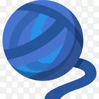 钴蓝电蓝色圆羊毛-空若网 钴蓝电蓝色圆羊毛-空若网