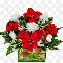 切花花型花束-红色菊花-空若网 切花花型花束-红色菊花-空若网