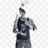 沙滩T恤手拿着沙子-空若网 沙滩T恤手拿着沙子-空若网