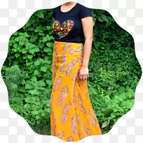 短裙雪纺织物花纹长裙-空若网 短裙雪纺织物花纹长裙-空若网