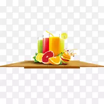 橙汁海报-创意木果汁-空若网 橙汁海报-创意木果汁-空若网