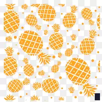 水果菠萝底-无缝菠萝背景-空若网 水果菠萝底-无缝菠萝背景-空若网