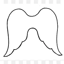 翅膀天使剪纸艺术-简单的天使剪贴画-空若网 翅膀天使剪纸艺术-简单的天使剪贴画-空若网