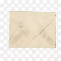 纸棕色米色材料长方形旧信封-空若网 纸棕色米色材料长方形旧信封-空若网