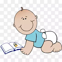 婴儿读物剪贴画-动画阅读剪贴画-空若网 婴儿读物剪贴画-动画阅读剪贴画-空若网
