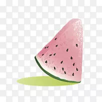 西瓜卡通.卡通三角形西瓜片-空若网 西瓜卡通.卡通三角形西瓜片-空若网