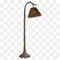 木地板树枝照明木屋灯架-空若网 木地板树枝照明木屋灯架-空若网