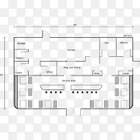 平面图餐厅-标题栏设计-空若网 平面图餐厅-标题栏设计-空若网
