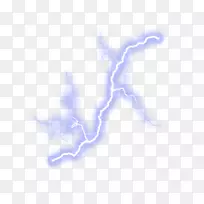 蓝色设计图案-闪电PNG-空若网 蓝色设计图案-闪电PNG-空若网