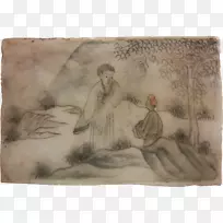 艺术长方形作品.手绘插图-空若网 艺术长方形作品.手绘插图-空若网