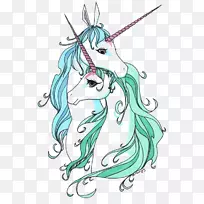 爱情传说中的独角兽-卡通独角兽-空若网 爱情传说中的独角兽-卡通独角兽-空若网