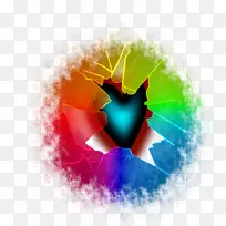 平面设计桌面壁纸特写明亮的颜色-空若网 平面设计桌面壁纸特写明亮的颜色-空若网