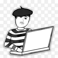 电子邮件博客剪贴画-外国女性-空若网 电子邮件博客剪贴画-外国女性-空若网