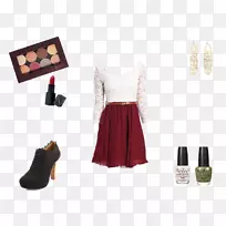 服装时尚裙棕色圣诞装-空若网 服装时尚裙棕色圣诞装-空若网