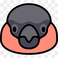 鼻子,嘴,卡通-牛雀-空若网 鼻子,嘴,卡通-牛雀-空若网