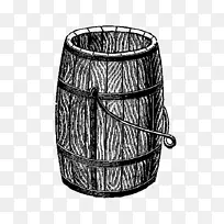 单色摄影.木桶-空若网 单色摄影.木桶-空若网