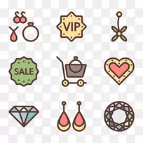 珠宝、电脑图标、宝石剪贴画.项链-空若网 珠宝、电脑图标、宝石剪贴画.项链-空若网