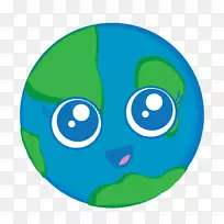 地球微笑剪辑艺术-蓝色阴影-空若网 地球微笑剪辑艺术-蓝色阴影-空若网