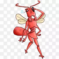 卡通昆虫剪贴画-幸运狗-空若网 卡通昆虫剪贴画-幸运狗-空若网