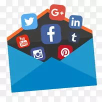 电子邮件签名阻止社交媒体数字营销-创意教育-空若网 电子邮件签名阻止社交媒体数字营销-创意教育-空若网