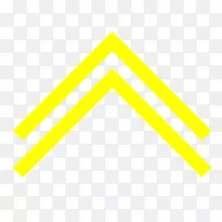 三角形线区域-黄色箭头标签-空若网 三角形线区域-黄色箭头标签-空若网